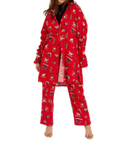 Load image into Gallery viewer, Red Dogs Sledging Pajama Set (Bottom &amp; Shirt)
