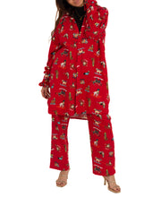 Load image into Gallery viewer, Red Dogs Sledging Pajama Set (Bottom &amp; Shirt)

