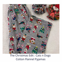 Load image into Gallery viewer, The Christmas Edit - Cats n Dogs Pyjama
