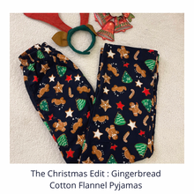 Load image into Gallery viewer, Gingerbread Cotton Flannel  Pyjama - Unisex
